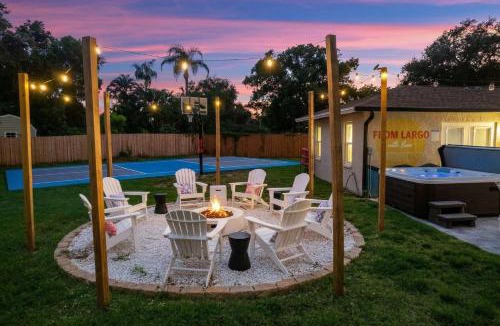 Walsingham House | Resort Style Backyard Pool Movie Game Room