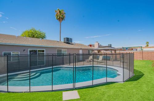 Maryvale House | Resort-style home with pool in Phoenix minutes from State Farm Stadium!
