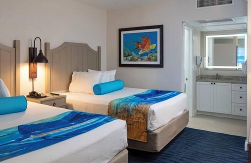 St. Pete Beach Hotel | Resort View Studio 2 Queen Beds at RumFish Beach Resort