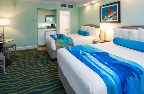 St. Pete Beach Hotel | Resort View Studio 2 Queen Beds at RumFish Beach Resort