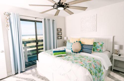 Tybee Island Apartment | Resort views - Huge Balcony - Steps to the beach!