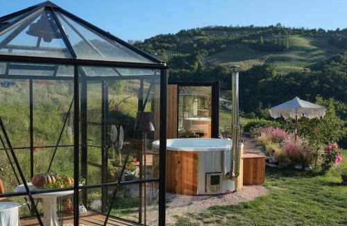 Quartiere Valle Savio House | Respiro Glamping Private Retreat with Hot Tub