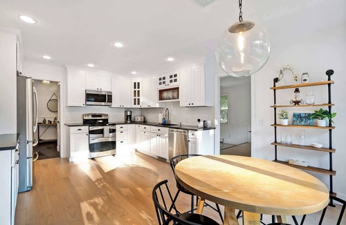 Mattituck House | Respite Ranch | Private Saltwater Pool, Hot Tub & North Fork Retreat