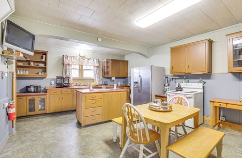 Leland Apartment | Restaurant On-Site: North Freedom Apt w/Yard!