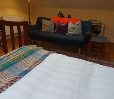 Mytholmroyd House | Restful attic room in riverside spot