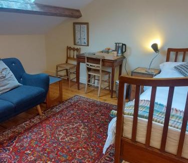 Mytholmroyd House | Restful attic room in riverside spot