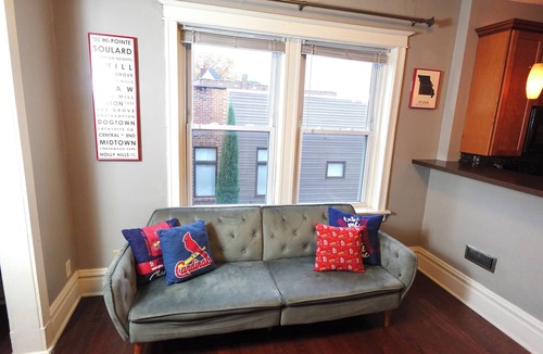 The Gate Apartment | Retro Baseball Apartment Downtown STL