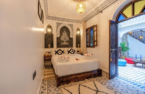 Oulad Khallouf House | Riad la perle bleue Marrakech