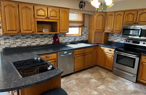 Lone Rock House | Right on the White River! Stunning views! Fish, hike, or just relax!