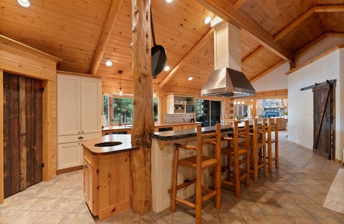 Deschutes River Woods Cabin | Risa Cabin: Main Lodge | Private Lake, Hot Tub, 9 Acres