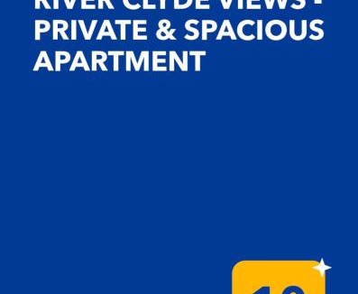 Port Glasgow Apartment | RIVER CLYDE VIEWS - PRIVATE & SPACIOUS APARTMENT