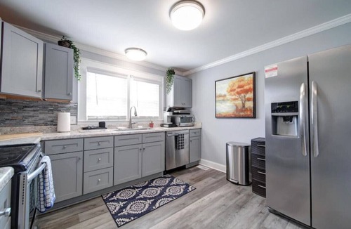 Belmont Historic District House | River District Retreat—Walk to Downtown Belmont!