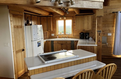 Clark House | River Frontage! Beautiful log home sitting on Yellowstone River with 360 views!