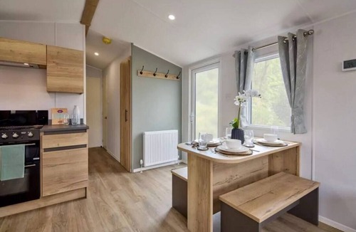 Great Houghton House | River Meadows Retreat. Contemporary, spacious caravan. 3 Bedroom, sleeps 8