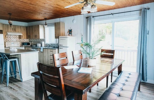 Frampton Ski Chalet | River & Miller Zoo | Louna-Nuage Shack
