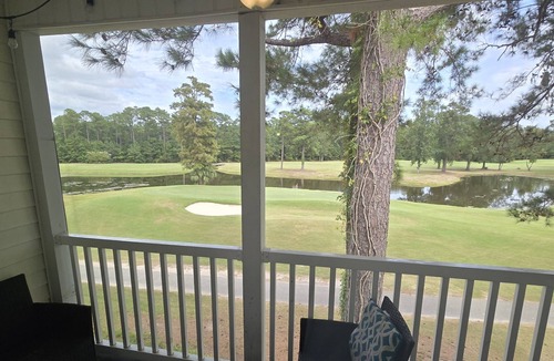 Carolina Forest Condo | River Oaks 654 with golf course view