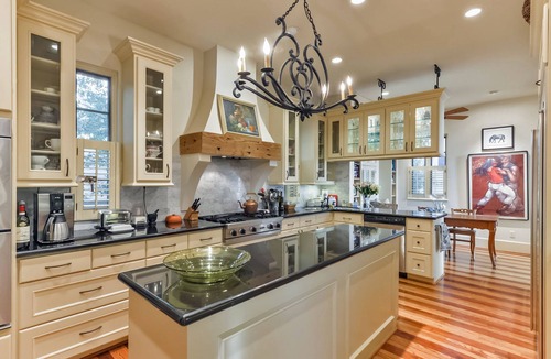 Greenway Plaza-Upper Kirby House | River Oaks Area Elegant Patio Home with Private Pool