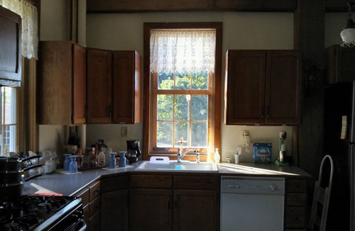 Shell Rock House | River View. Rent Historic Mill's 2nd Floor. Rustic Timber-frame Construction