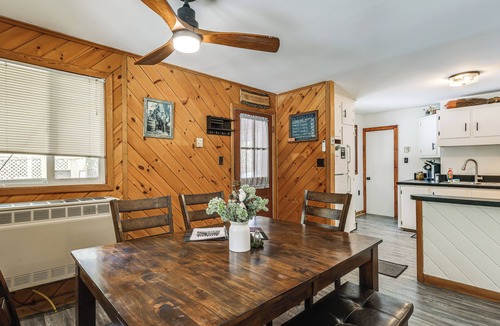Schroon Lake Cabin | Riverfront Cabin w/Hot Tub in Schroon Lake!
