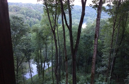 Blue Ridge Cabin | Riverfront Cabin w/Private Dock, Putting Green, Game Room! 3.5 mi 2 Blue Ridge.