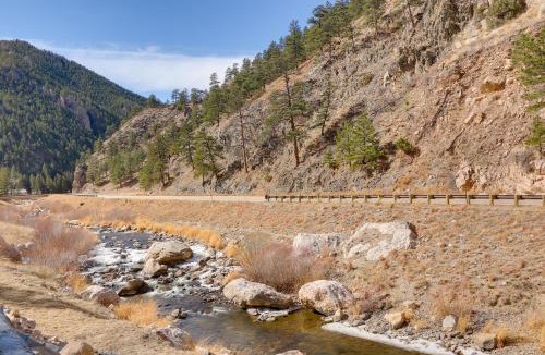 Drake House | Riverfront Drake Home - 10 Mi to Estes Park!