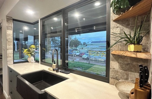 Blackmans Point House | Riverfront Farm Retreat with Modern Comforts at The Hatch Farm, Port Macquarie
