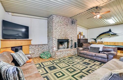 Columbus House | Riverfront Fishing: Home in Columbus w/Grill