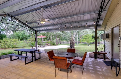 Telogia House | Riverfront Florida Escape w/Grill & Fire Pit!
