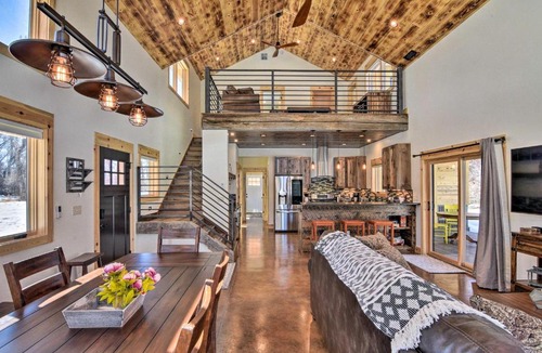 Gunnison House | Riverfront Home w/BBQ: 2 Mi to Downtown Gunnison!