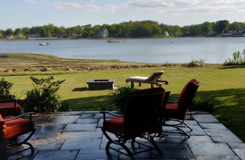 Wareham Center House | Riverfront house with kyacks fire pit and gym