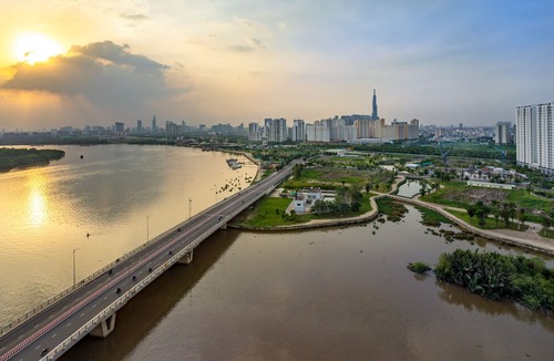 Thu Thiem Apartment | Riverfront Penthouse 250 SQM in Diamond Island