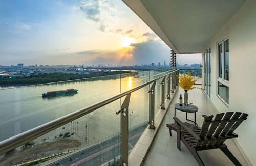 Thu Thiem Apartment | Riverfront Penthouse 250 SQM in Diamond Island