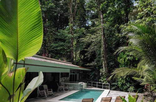 Parrita Cabin | Riverfront Pool House w/Jungle views
