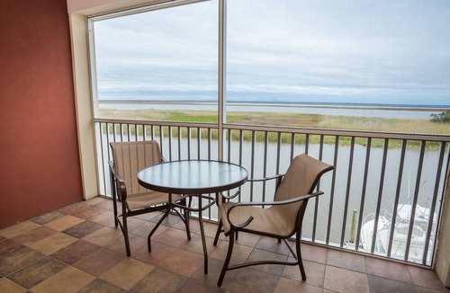 Historic Downtown Apalachicola Condo | Riverfront Suite #309 at Water Street Hotel in Apalachicola