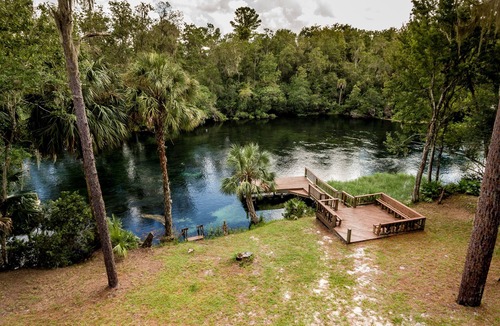Dunnellon House | Riverfront Vacation Home on Rainbow River with Dock