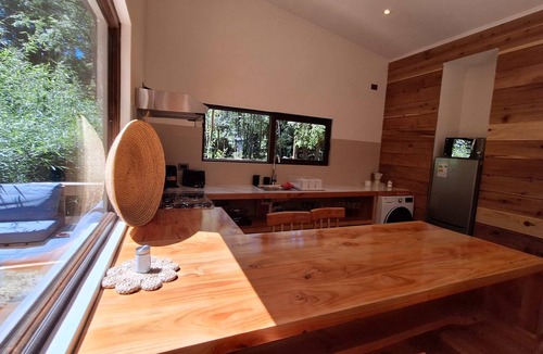 Loncoche Cabin | Riverside Cabin - Hot Tub & BBQ