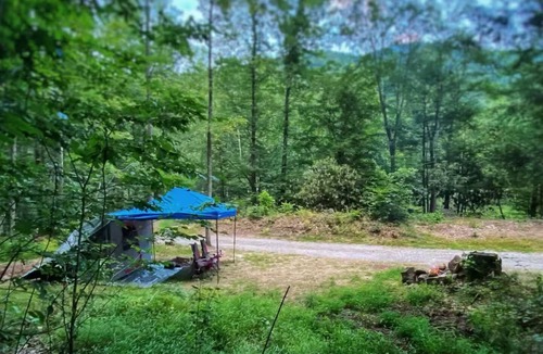 Northern Cabin | Riverside tent site - Camp Holly