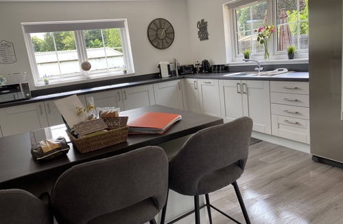 Wooler House | Riverside View Wooler. Luxury, large, modern house with hot tub
