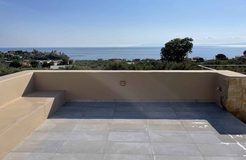 Lefktron Villa | Riverstone villa 2 with private pool close to Kalogria beach