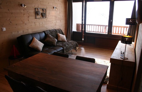 Val-Thorens Apartment | Roc de Péclet, Balcony facing south, At the foot of the slopes, 4/6 people, 2 bedrooms, separate WC