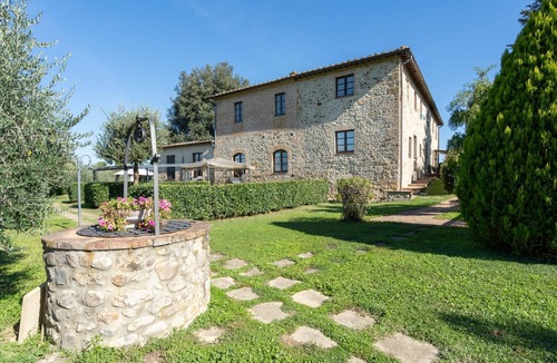 Ponte di Gabbiano Apartment | Rocche di Valiano, Mimosa in Siena, pool use, AC