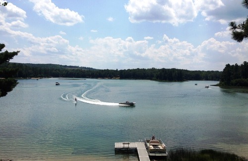 Lake Arrowhead House | Rohrkemper's Lakefront Family Resort snowmobile, ski, ice fishing