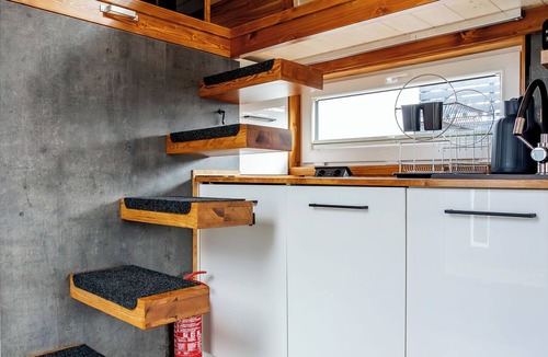 Arbshagen RV Rental | Rolling Tiny House - C232 Peregrine Falcon