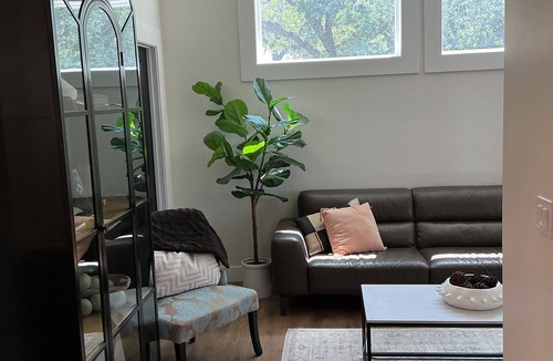 Three Rivers House | Romantic 1-bedroom 2 bath french farmhouse with a polish of a high end hotel.