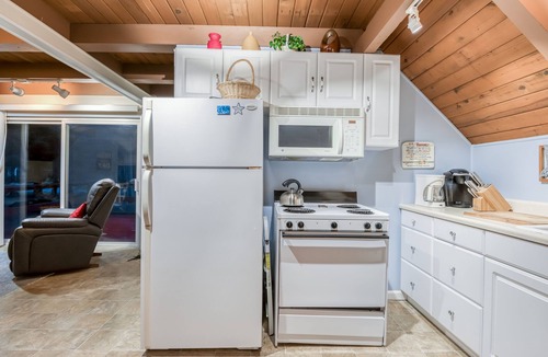 Rockaway Beach House | Romantic A-Frame Beach Cottage, Blocks to the Beach, Deck, Fireplace and Firepit