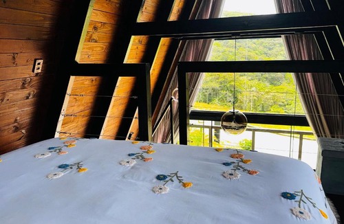 Sao Pedro de Alcantara Ski Chalet | Romantic chalet with hot tub, fireplace, and view