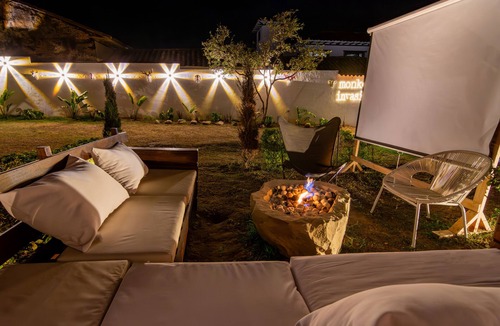 Villa de Leyva Cabin | Romantic Cabin : Stone bathtub and private fire pit