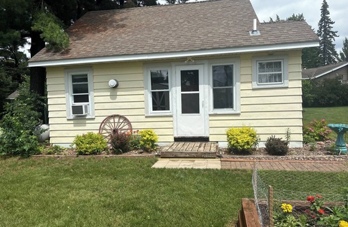 Chetek Cottage | Romantic cottage+Boating with dock, + ATV trails + Fishing+ .5 mile to downtown!