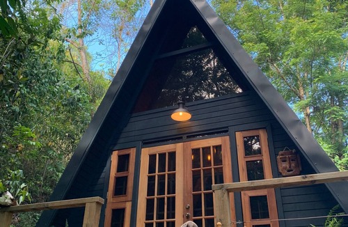 Cidra House | Romantic Cozy Serene A Frame Mountain Cabin