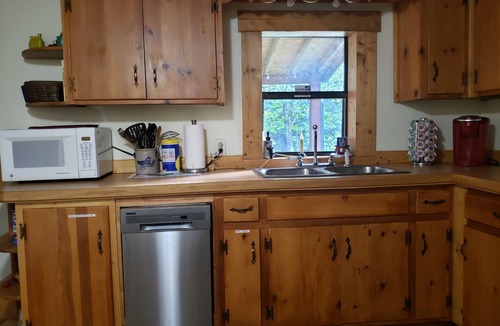Pine Creek Cabin | Romantic Creekside Cabin w/Hot Tub!
